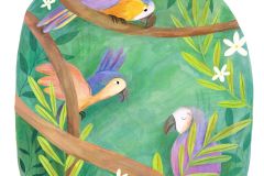 Olia-Shovkova_birds_parrots