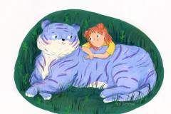 Olia-Shovkova_characters_tiger_girl_child