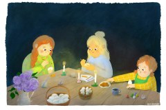 Olia-Shovkova_Easter_kid_children_painting_eggs