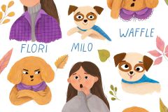 Olia-Shovkova_autumn_character-design_emotions