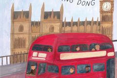 Olia-Shovkova_london_big-ben_people_bus_doubledecker_retro