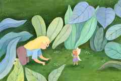 Olia-Shovkova_characters_fairy_child_girl_nature_plants_forest